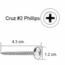 TORNILLO M TRUSS SHARP 1-5/8 PULGADAS CAJA C/1 LIBRA PRO TWIST