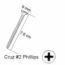 TORNILLO EXTERIOR 3 PULGADAS CAJA C/1 LIBRA GRIP RITE