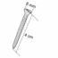 TORNILLO TRIM HEAD 1-5/8 pulgadas CAJA C/ 1 LB PRO TWIST.