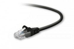 Belkin Cable Patch Snagless Cat5e RJ-45 - RJ-45, 3 Metros, Negro