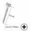 TORNILLO TABL BROCA ZNC 1-5/8CAJA C/1 LB PRO TWIST.