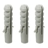 TAQUETE PLÁSTICO 3/8 pulgadas 50pz FIERO.