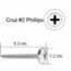 TORNILLO M TRUSS SHARP 2 PULGADAS CAJA C/1 LIBRA PRO TWIST