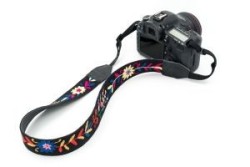 Correa artesanal de Tenango Hidalgo para camara fotografica