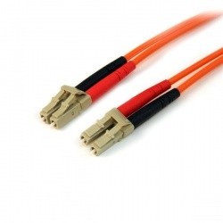 StarTech.com Cable Fibra Óptica OM2 LC Macho - LC Macho, 2 Metros, ...