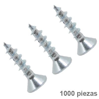 TORNILLO P/RIEL 5/8 pulgadas PQTE. C/1000.