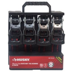 BANDA DE AMARRE 1X12FT 4-PK 1320lbs HDX.