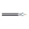 Condumex Bobina de Cable Coaxial, 300 Metros, Negro