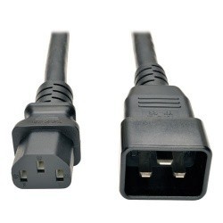 Tripp Lite Cable de Poder C13 Acoplador Macho - C20 Acoplador Hembr...