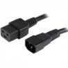 StarTech.com Cable de Poder C14 Coupler Macho - C19 Coupler Hembra,...