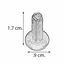 TORNILLO PARA JALADERA 1/2