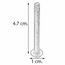 TORNILLO PARA JALADERA 1-3/4