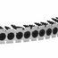 TORNILLO SECUENCIAL 6X1-1/4 pulgadas COARSE C/800pz CS114CBK GRIP R...