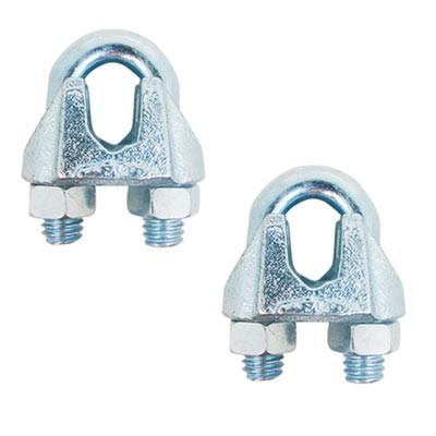 NUDO PARA CABLE (PERRO) 1/8 PULGADA 2 PK FIERO
