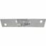 PLACA PLANA PARA MUEBLE ZINC 5 pulgadas 60821