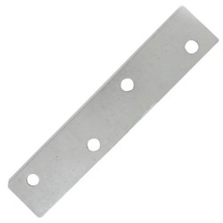 PLACA PLANA PARA MUEBLE ZINC 5 pulgadas 60821