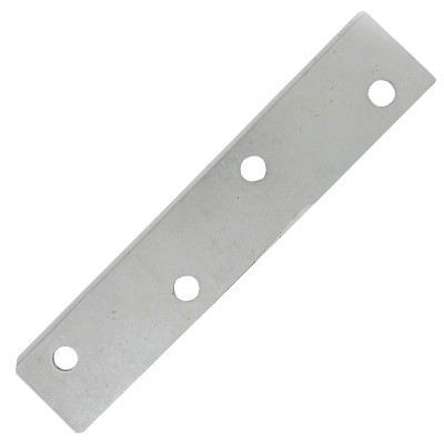 PLACA PLANA PARA MUEBLE ZINC 5 pulgadas 60821