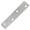 PLACA PLANA PARA MUEBLE ZINC 5 pulgadas 60821