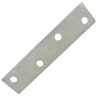 PLACA PLANA PARA MUEBLE ZINC 4 pulgadas 61137 ANVIL MARK