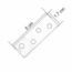 PLACA PLANA PARA MUEBLE ZINC 2 pulgadas 4-PK 60964 ANVIL MARK