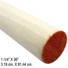TARUGO DE MADERA POPLAR 1-1/4X36 PULGADAS MADISON MILL
