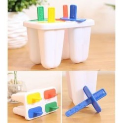 DIY Ice Cream Moulds Box Popsicle Maker Ice Cube Tray Kitchen Tools...