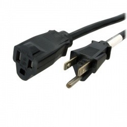 Startech.com Cable de Poder NEMA 5-15R Macho - NEMA 5-15P Hembra, 1...