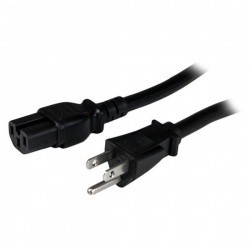 StarTech.com Cable de Poder NEMA 5-15P Macho - C15 Macho, 2.4 Metro...