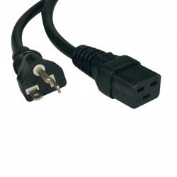 Tripp Lite Cable de Poder C19 - 5-20P, 3 Metros, Negro