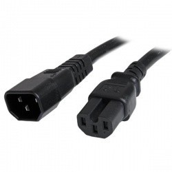 StarTech.com Cable de Poder C14 - C15, 90cm, Negro