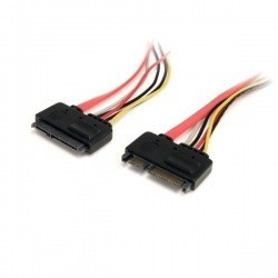 Startech.com Cable de Poder SATA Macho - SATA Hembra, 30cm