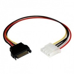 Startech.com Cable de Poder Molex (4-pin) Hembra - SATA, 30cm