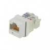 Panduit Jack de Red Cat6, RJ-45, Blanco