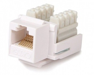 StarTech.com Jack Categoría 5e Tipo Keystone, RJ-45 Hembra, Blanco ...
