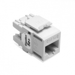 Leviton Conector Quickport eXtreme Categoria 5e UTP 5G110-RW5, Blanco