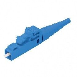 Panduit Conector de Fibra Óptica LC Simplex Monomodo, 1.6-2mm, Azul