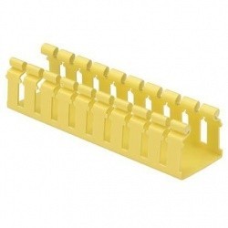 Panduit Canaleta Horizontal, 2 x 1.52 Metros, Amarillo