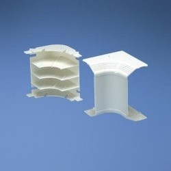 Panduit Esquina Interior para Canaleta T-70, Marfil