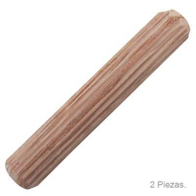 TAQUETE DE MADERA 7/16 pulgadas X2-1/2 pulgadas C/8 MADISON MILL