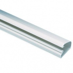 Panduit Canaleta Plástica LD5 Bajo Voltaje de 6, Marfil