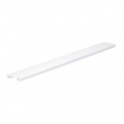 Panduit Cubierta Abatible para Ducto, 2 x 6, PVC, Gris Claro