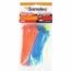 CINCHOS PLAST 2.5x100mm 100pz NEON SANELEC.