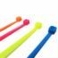 CINCHOS PLAST 2.5x100mm 100pz NEON SANELEC.