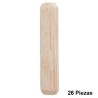 TAQUETE DE MADERA 1/4 pulgada X1-1/4 pulgada C/26 MADISON MILL