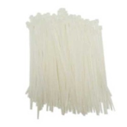CINCHOS DE PLÁSTICO 4.5X300mm 50 PZ NATURAL VOLTECH