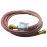 MANGUERA PARA GAS 3/8 PULGADAS X 2M CON CONEXIÓN FOSET