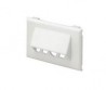 Panduit Placa Frontal Inclinada Horizontal para Comunicaciones, 4 M...
