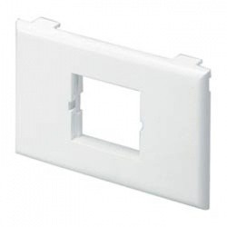 Panduit Placa para T70, 1 Ventana, Blanco
