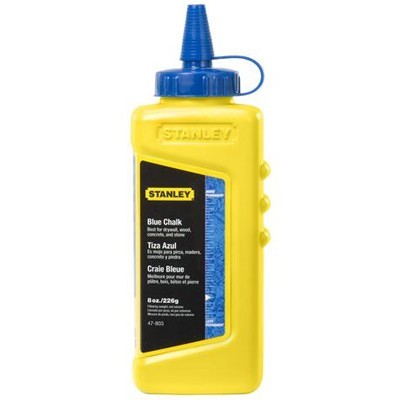 TIZA EN POLVO AZUL 8oz 226gr STANLEY.