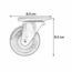 RUEDITA PLACA IND LOCA 2½ pulgadas 842075 ANVIL MARK.